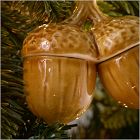 Ceramic Acorn Ornament