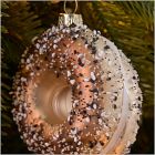Glass Bagel Ornament