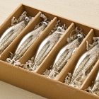 Medium Glass Marquise Ornaments (Set of 9) - Mercury