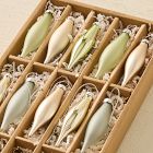 Small Glass Marquise Ornaments (Set of 25) - Coastal