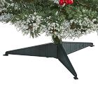 Faux Frosted Swiss Pine Tree w/ Berries (3')