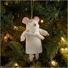 Felt Spa Mouse Ornament