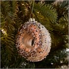 Glass Bagel Ornament