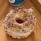 Glass Bagel Ornament