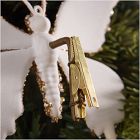 Glass Butterfly Clip-On Ornament