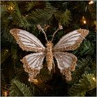 Glass Butterfly Clip-On Ornament