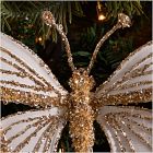 Glass Butterfly Clip-On Ornament