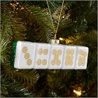 Glass Mahjong Ornament