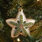 Tannenbaum Glass Star Christmas Ornament
