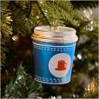 Glass Coffee Cup Ornament