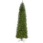 Pre-Lit Faux Slim Mountain Pine Tree (6'&ndash;9')
