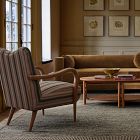 Pierce &amp; Ward Cameron Stripe Flatweave Wool Rug