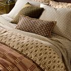 Pierce &amp; Ward Berry Lattice Pillow Cover