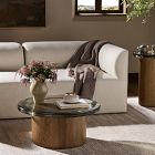 Tidelane Cast Glass Coffee Table (30")