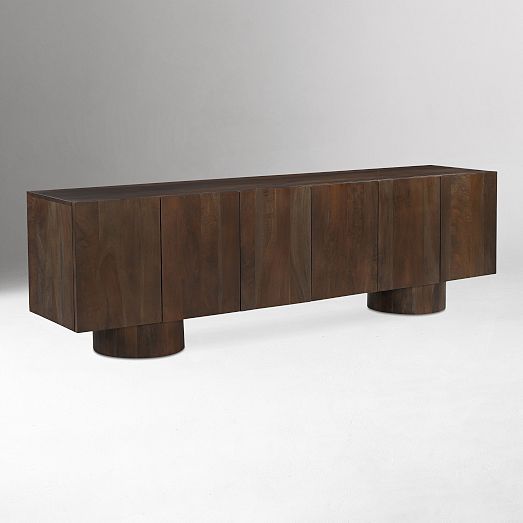 Carrie Reclaimed Wood Media Console 90