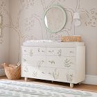 Joseph Altuzarra Painted Botanical Wide Dresser with Removable Topper (60")