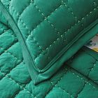 Jersey Grid Cotton Quilt &amp; Shams