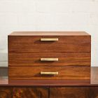 Mid-Century Acorn Wood Jewellery Boxes