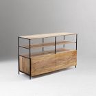 Industrial Solid Wood Modular Media Console (49")