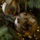 Medium Metal Botanical Mixed Ornaments (Set of 4)