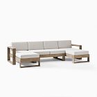 Portside Outdoor 3-Piece U-Shaped Sectional (120")