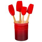 Le Creuset 5 Piece Utensil Set w/ Crock