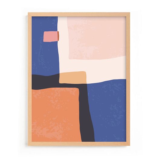 Provence Abstract No. 2 Framed Wall Art by Minted for West Elm by West Elm