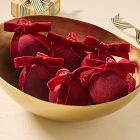 Velvet Ball Ornaments (Set of 6)