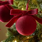 Velvet Ball Ornaments (Set of 6)