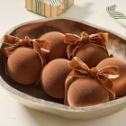 Velvet Ball Ornaments (Set of 6)