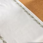 Embroidered Juniper Table Runner