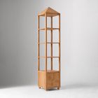 Pierce &amp; Ward Burl Novelty Bookshelf (16")