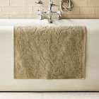 Floral Silhouette Bath Mat