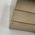 Open Box: Mid Century Jewelry Box (7.25"H) - Champagne