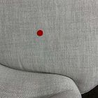 Open Box: Viv Swivel Chair - Performance Yarn Dyed Linen Weave Frost Gray