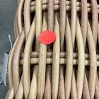 Open Box: Westport Slim Profile Outdoor Armless Single - Crosshatch Weave Alabaster, Natural