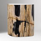 Petrified Wood Side Table (12")