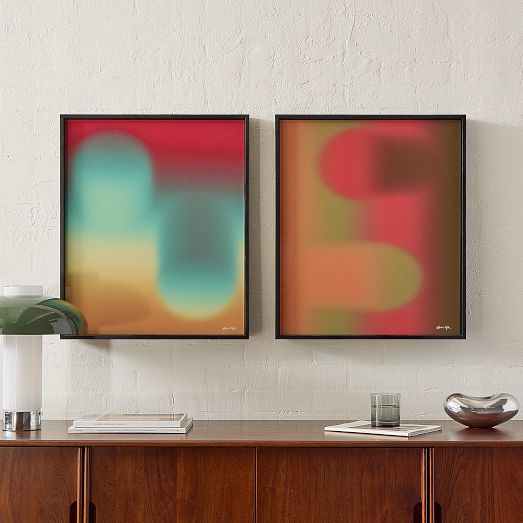 Oliver Gal Acrylic Bouncing Abstract Wall Art by West Elm