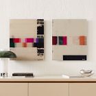 Oliver Gal Acrylic Gritty Layers Abstract Wall Art