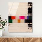 Oliver Gal Acrylic Gritty Layers Abstract Wall Art