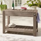 Portside Outdoor Bar Island w/ Ice Bucket