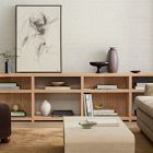 Wallace Modular Low Bookcase (52"&ndash;72")