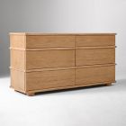 Aggie Cerused 6-Drawer Dresser (60")