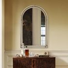 Pierce &amp; Ward Arched Deco Dot Wall Mirror
