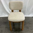 Open Box: Anton Dining Chair (19") - Performance Distressed Velvet Sand, Burnt Wax
