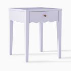 Open Box: Kids Daisy Nightstand (16") - Soft Iris