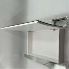 Open Box: Lance Frameless Medicine Cabinet, Single (22"W x 26"L)