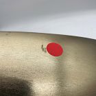 Open Box: Organic Metal Floor Planter (24&rdquo;D x 12&rdquo;H) - Dark Brass