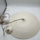Open Box: Piero Pendant (28") - Eggshell, Antique Brass