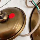 Open Box: Beck Pendant (12"Dia) - Burnished Brass